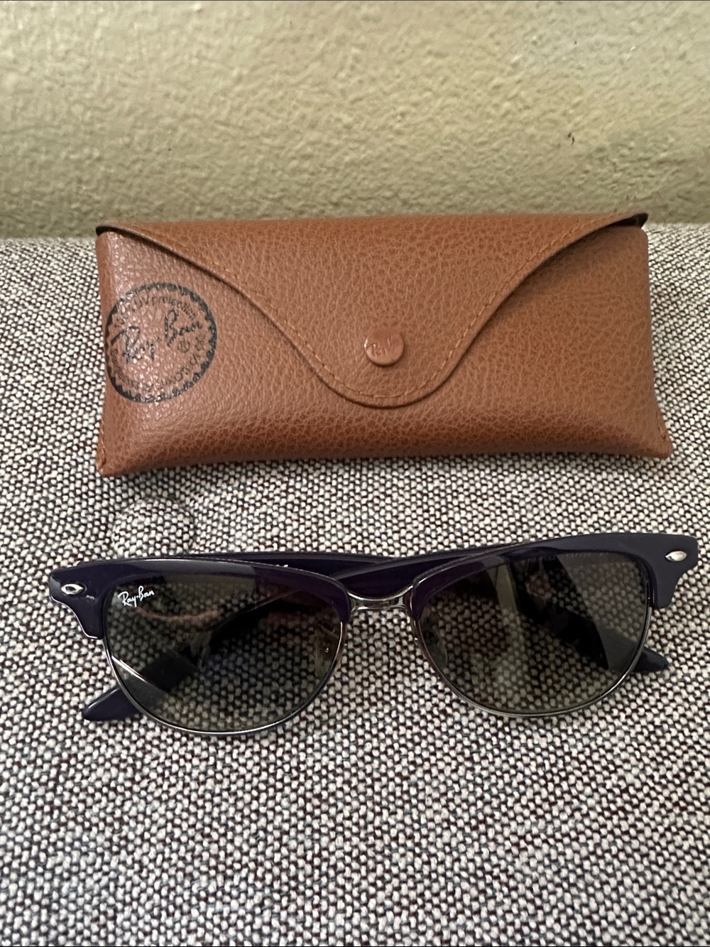 Ray-Ban Cathy Clubmaster Sunglasses in Dark Purple
